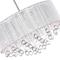 Cwi Lighting Water Drop 9 Light Drum Shade Chandelier With Chrome Finish 5006P22C-R(W) - alternate 2